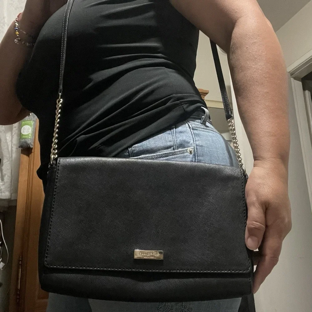 Kate Spade Black Alek Crossbody Charlotte Street‎ Tilden Place Leather satchel